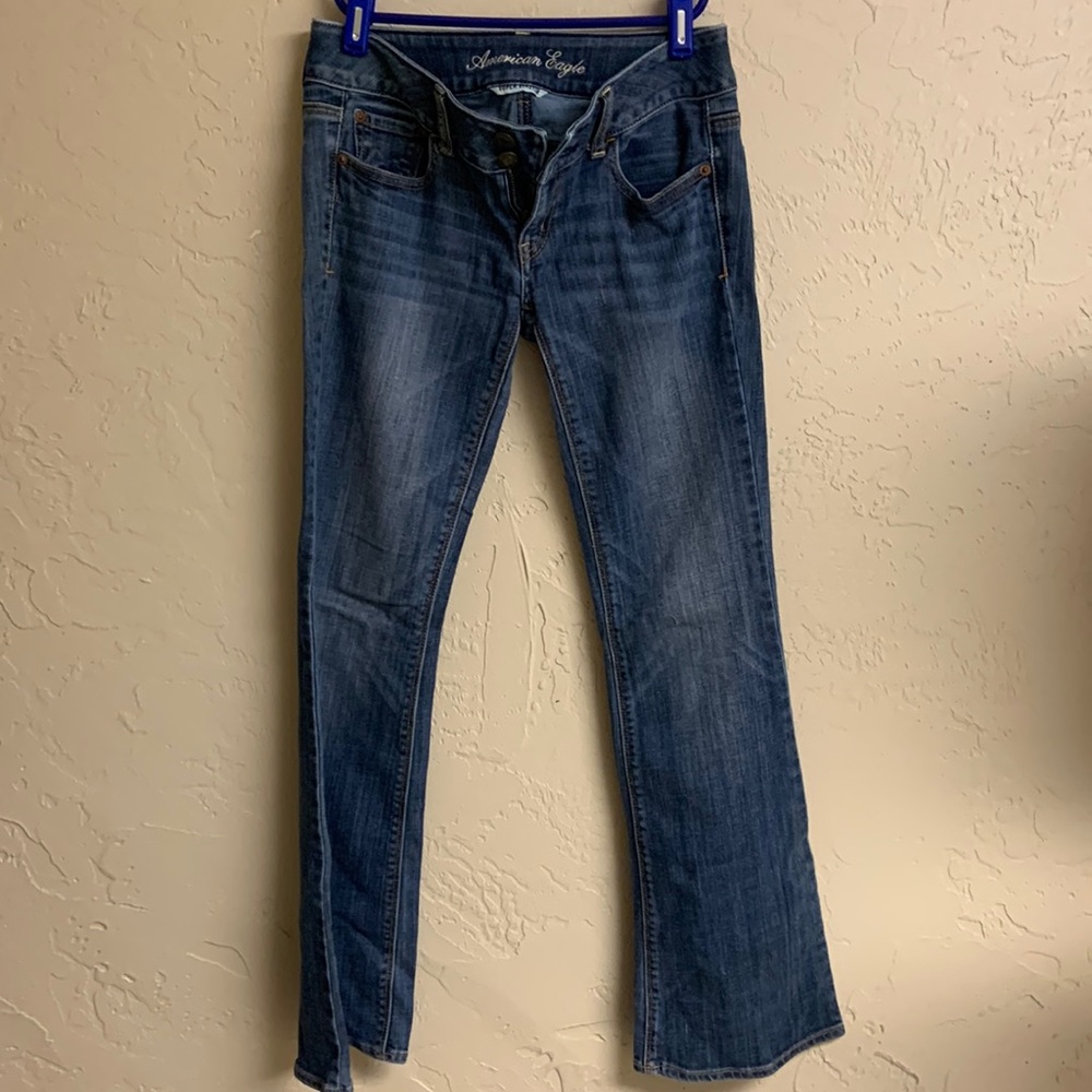 American Eagle size 0 short super stretch jeans